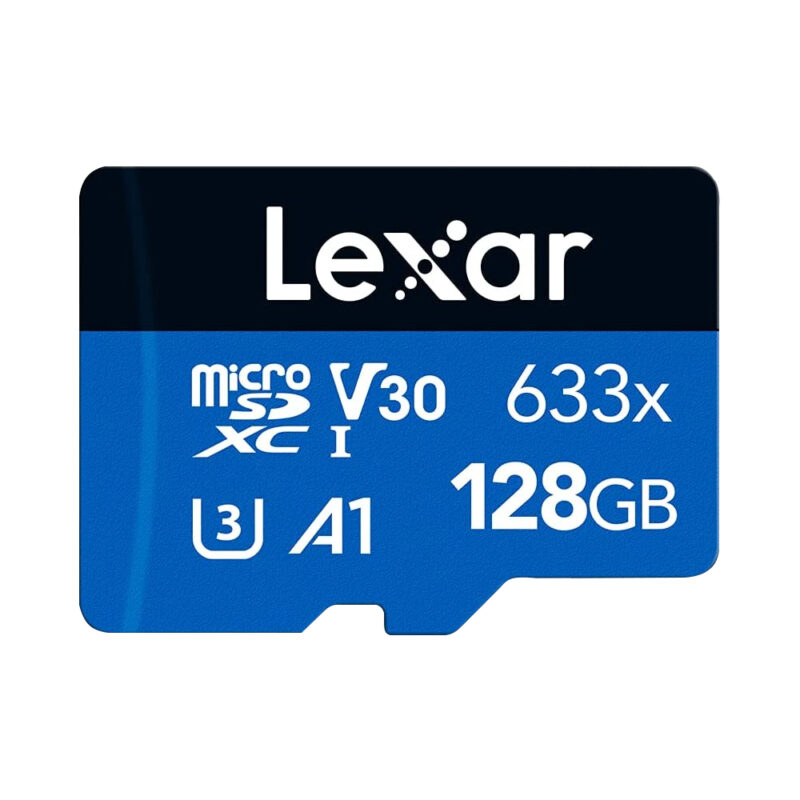 Lexar Micro Sdxc 128gb Cartão Memória Microsd 100Mbs e Adapt