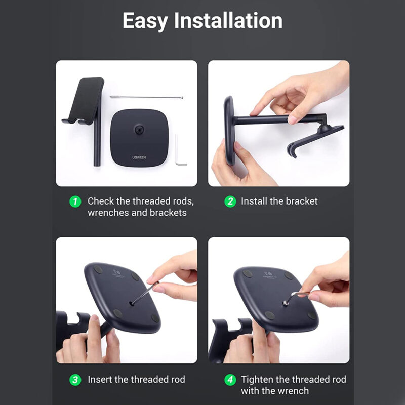 Suporte de Mesa Smartphone Ugreen Tela de 4 a 7.9 pol.