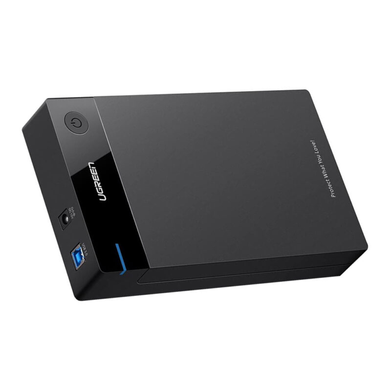 Case Externa Usb 3.0 Ugreen p Hdd Sata 3.5 pol 5Gbps Preta