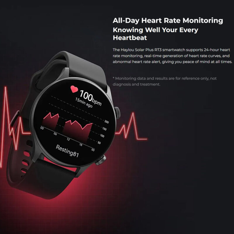 Relógio Smartwatch Xiaomi Haylou Ls16 BT 5.2 Tela 1.4 pol.