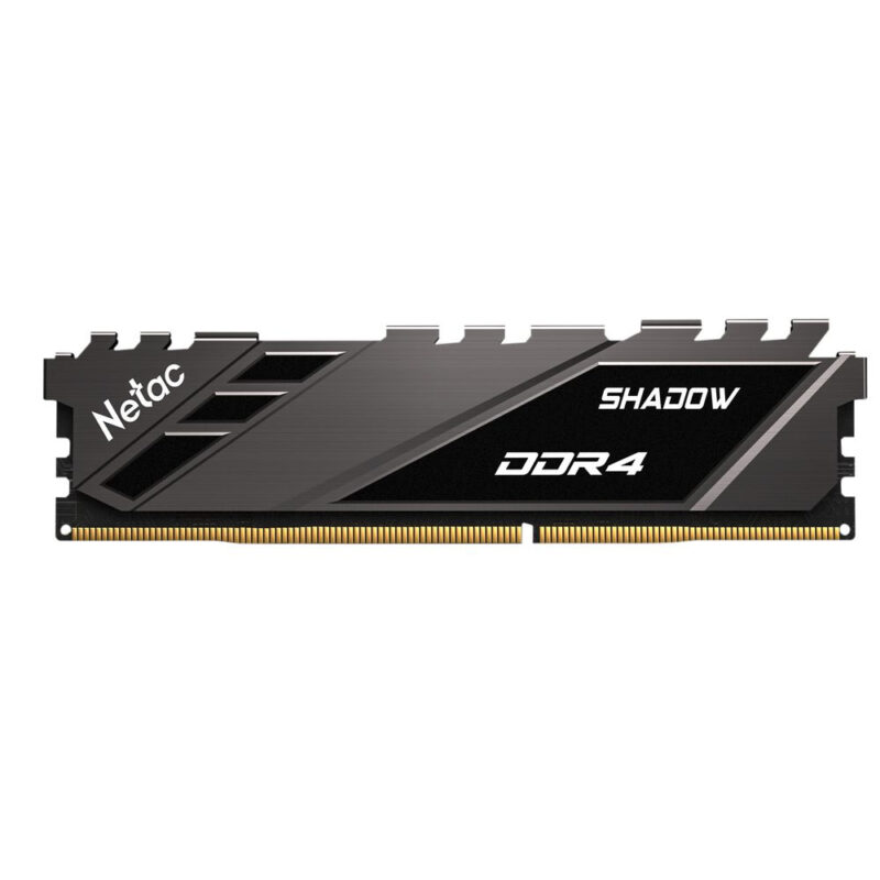 Memória Ram Pc Netac 16gb Shadow DDR4-3200 C16 Grey