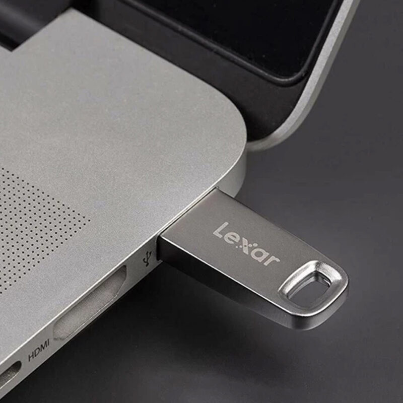 Pen Drive Lexar 128gb Jumpdrive M45 Usb 3.1 250Mbs Cinza