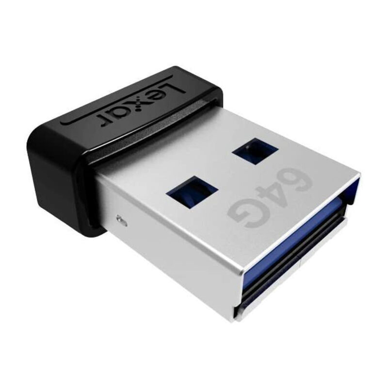 Pen Drive Lexar 64gb Jumpdrive S47 Usb 3.1 250Mbs Preto