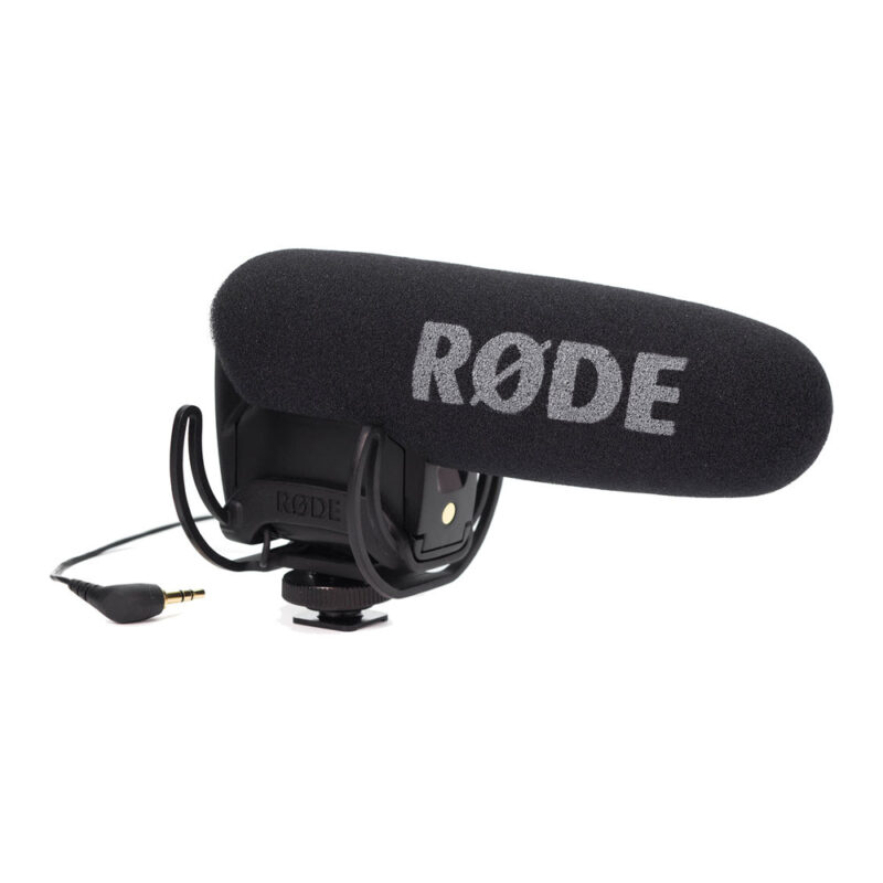 Microfone Shotgun Rode VideoMic Pro para Câmera Preto