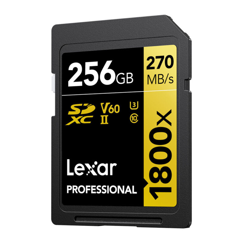 Cartão de Memória Lexar 256gb Cartão Sd Professional 270Mbs