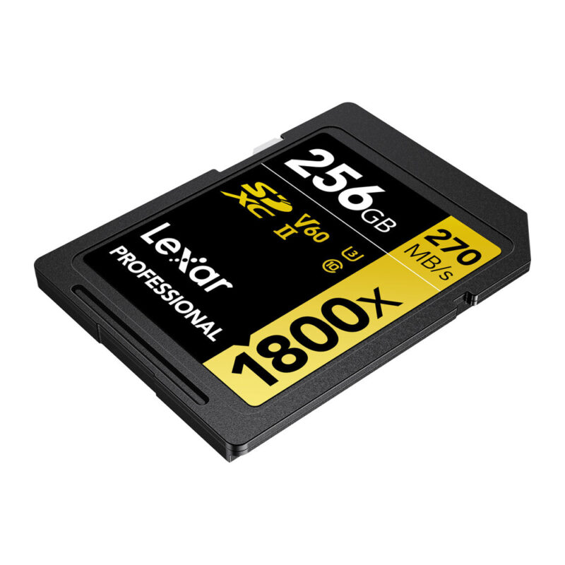 Cartão de Memória Lexar 256gb Cartão Sd Professional 270Mbs