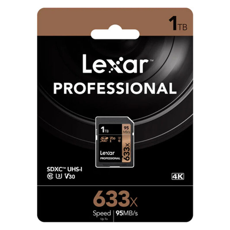 Cartão de Memória Lexar 1Tb Cartão Sd Professional 95Mbs