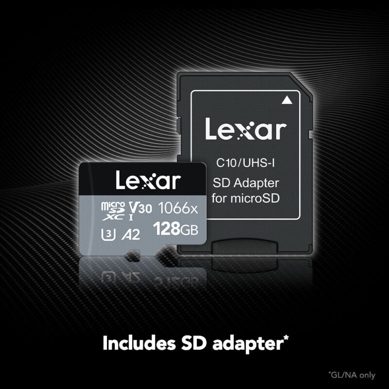 Cartão de Memória Micro Sd Lexar 128gb Cartão MicroSd e Adap