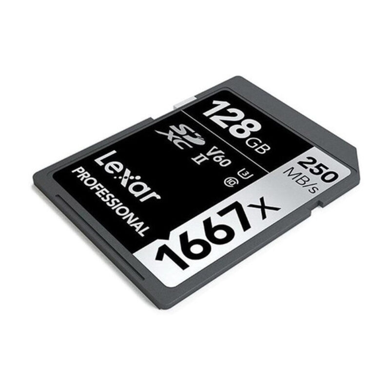 Cartão de Memória Lexar 128gb Cartão Sd Professional 250Mbs