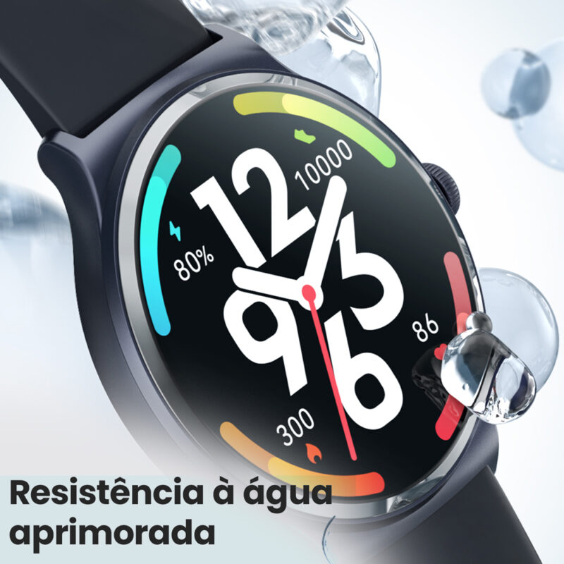 Smartwatch Haylou Solar Lite Android Ios Tela 1.38 pol. Azul