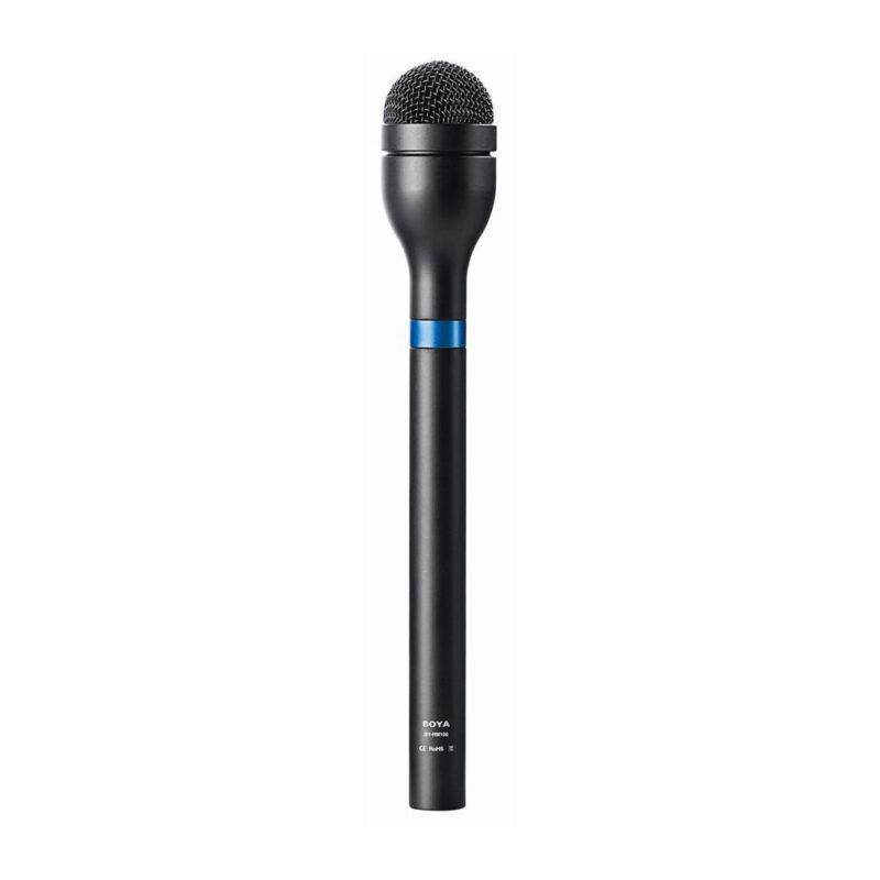 Microfone de Mão Boya By-hm100 Xlr Omnidirecional Preto