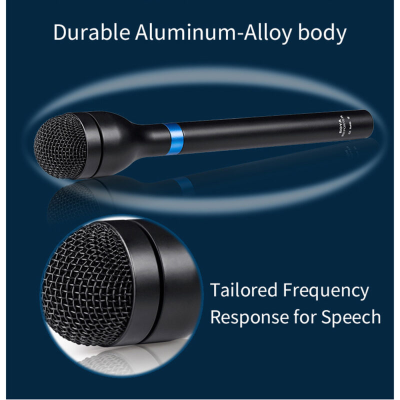 Microfone de Mão Boya By-hm100 Xlr Omnidirecional Preto