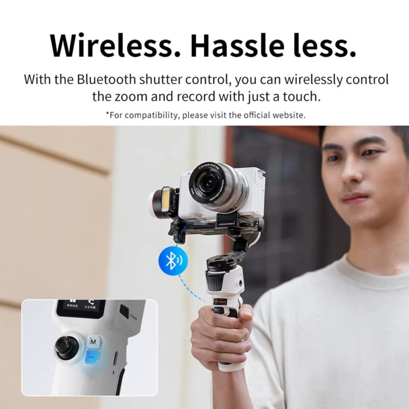 Estabilizador Zhiyun Crane M 3s Gimbal p/ Câmeras Smartphone