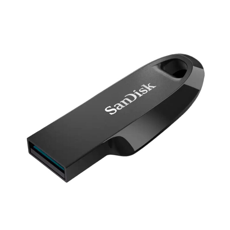 Pen Drive Sandisk 32gb Ultra Curve Flash Drive Usb 3.2 Preto