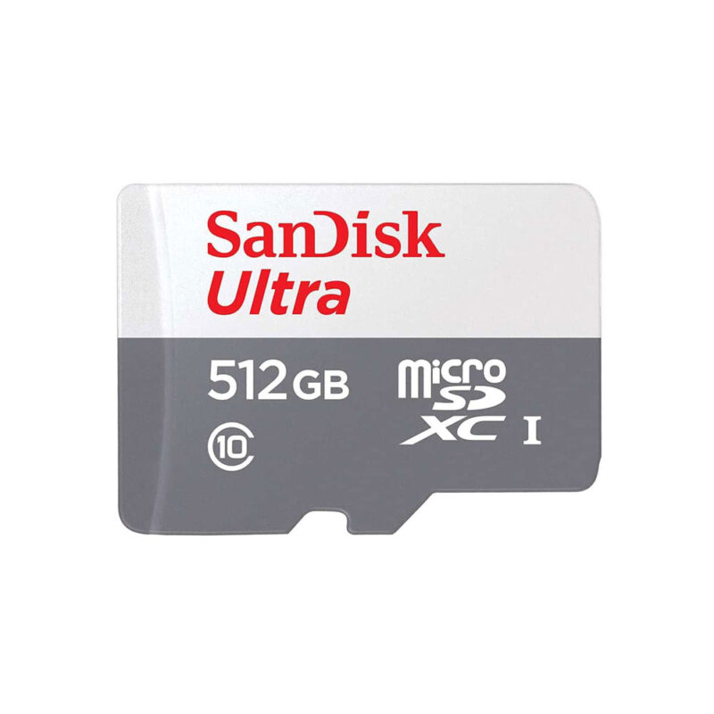 Cartão Memória MicroSd Sandisk 512gb Micro Sd Ultra 100Mbs