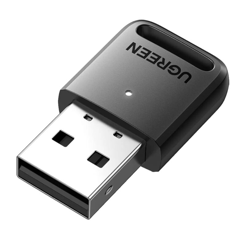Adaptador Usb Ugreen para Bluetooth 5.0 Pc e Laptop Preto
