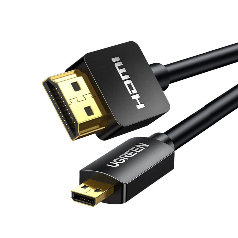 Cabo Adaptador Ugreen Micro Hdmi p/Hdmi Macho 1M Preto