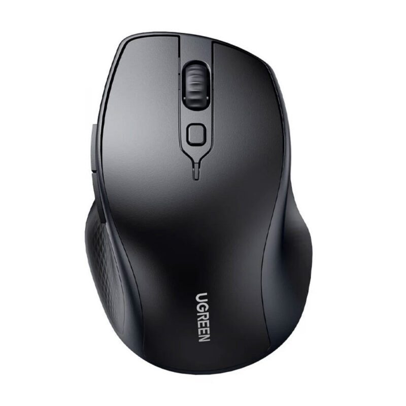Mouse Bluetooth Sem Fio Ugreen Sensor 4000dpi 2,4G Preto