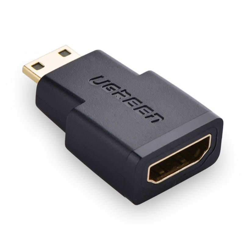 Adaptador Mini Hdmi Ugreen p/Hdmi 4k Macho-Fêmea Preto