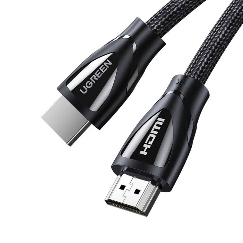 Cabo de Vídeo 8K-60Hz Ugreen Hdmi 2.1 Macho 1.5M Preto