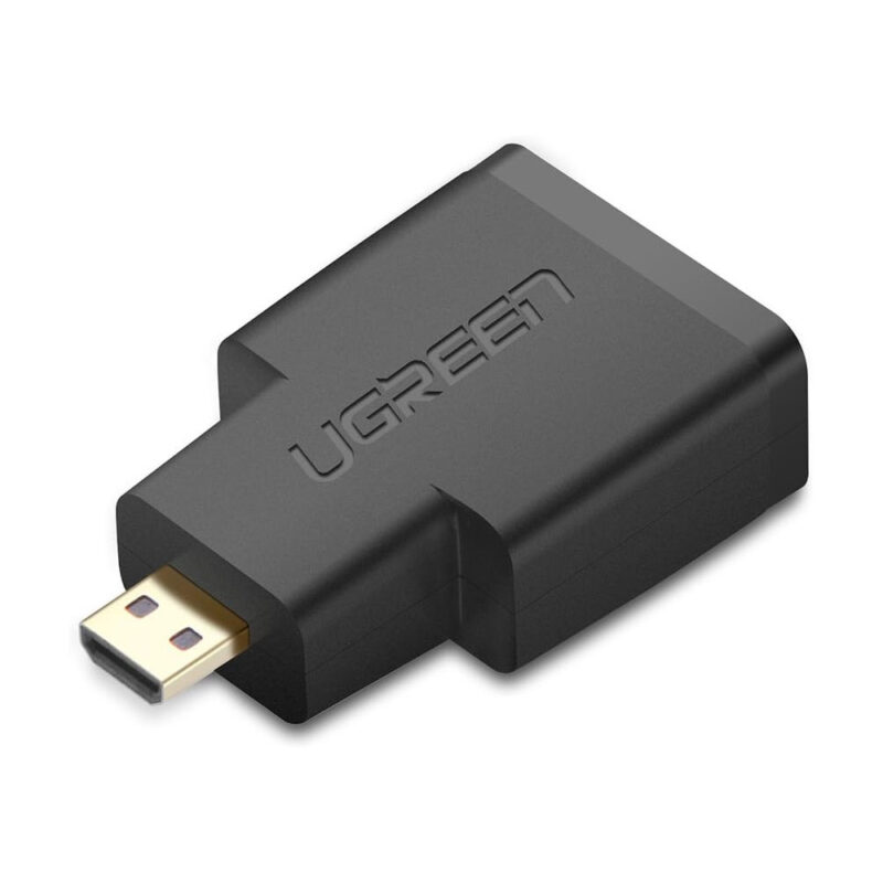 Adaptador de Vídeo Ugreen Micro Hdmi p/Hdmi Fêmea Preto