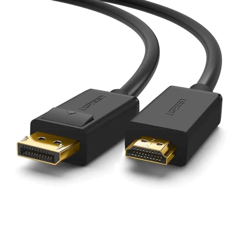 Cabo Adaptador Ugreen DisplayPort p/Hdmi Macho 1M Preto