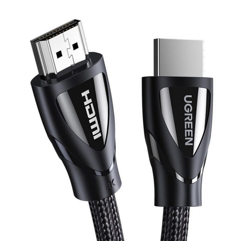 Cabo de Vídeo Ugreen Hdmi 2.1 8K-60Hz Macho 50cm Preto