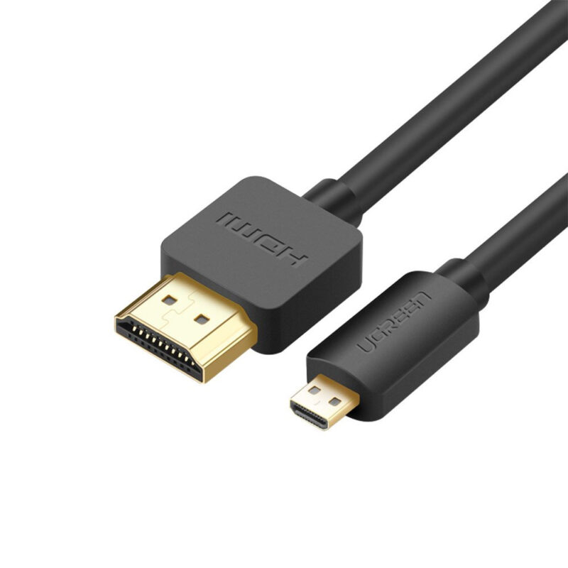Cabo de Vídeo Ugreen Micro Hdmi p/Hdmi Macho 1.5M Preto