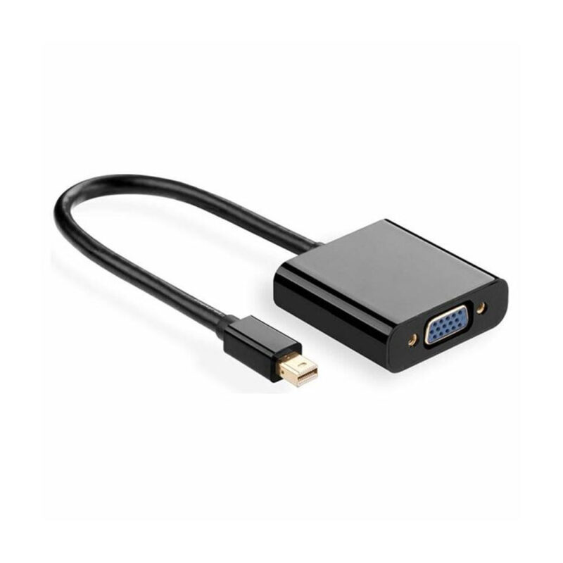 Adaptador Ugreen Mini DisplayPort p/VGA Macho/Fêmea Preto