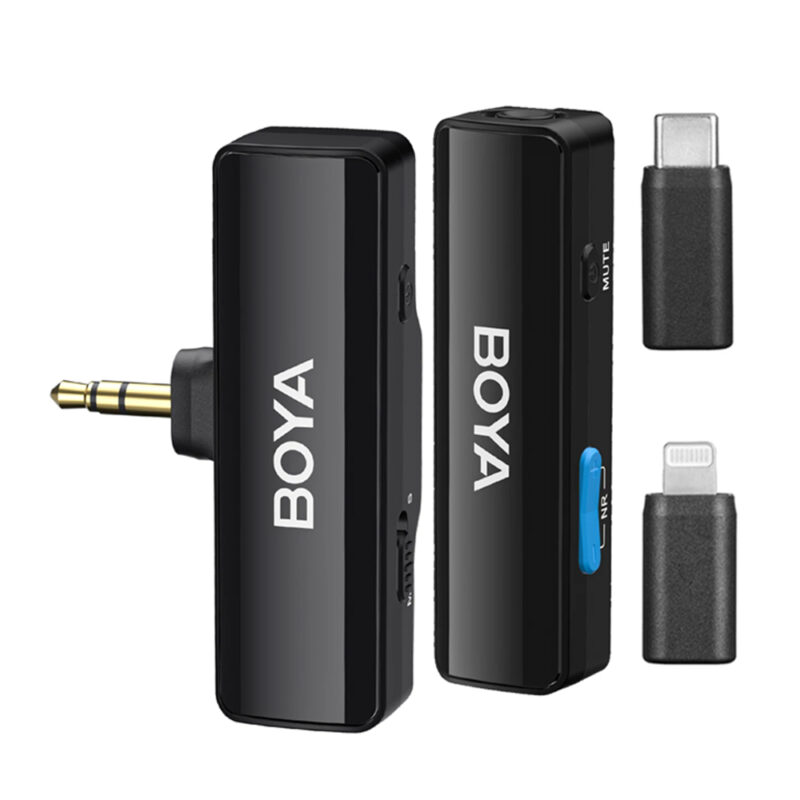 Microfone Lapela Boya Boyalink A1 Android/Ios 3.5mm Preto