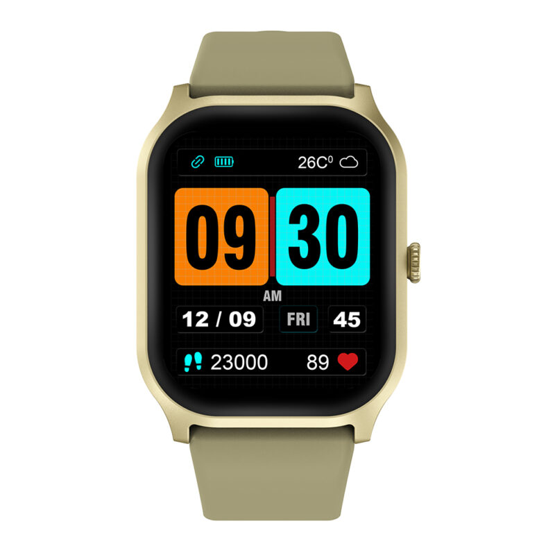 Smartwatch Zwear Zl77j Relógio Inteligente Tela 2" Gold