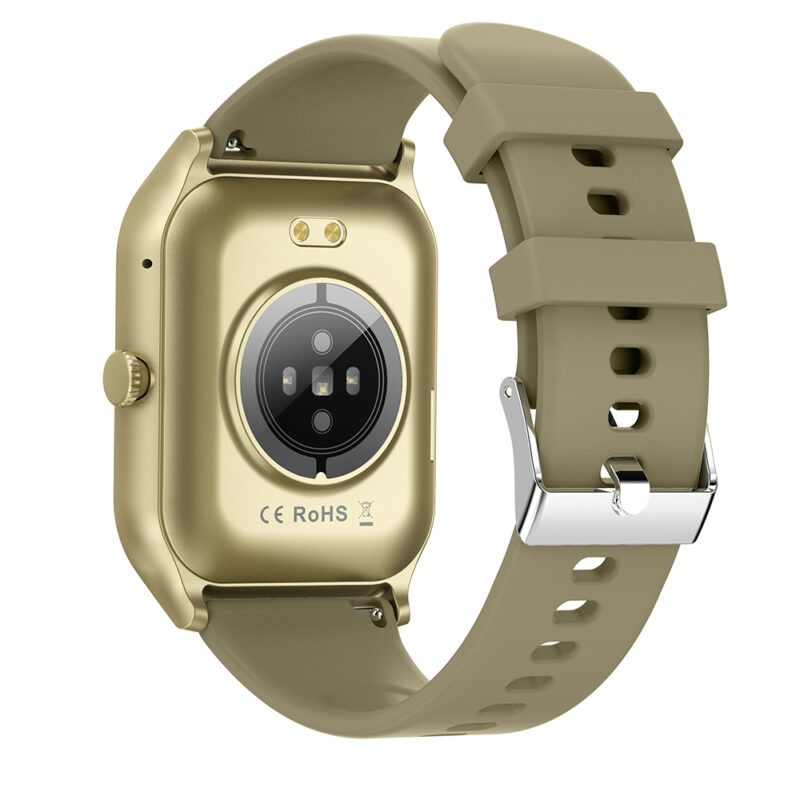 Smartwatch Zwear Zl77j Relógio Inteligente Tela 2" Gold
