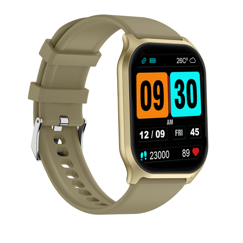 Smartwatch Zwear Zl77j Relógio Inteligente Tela 2" Gold