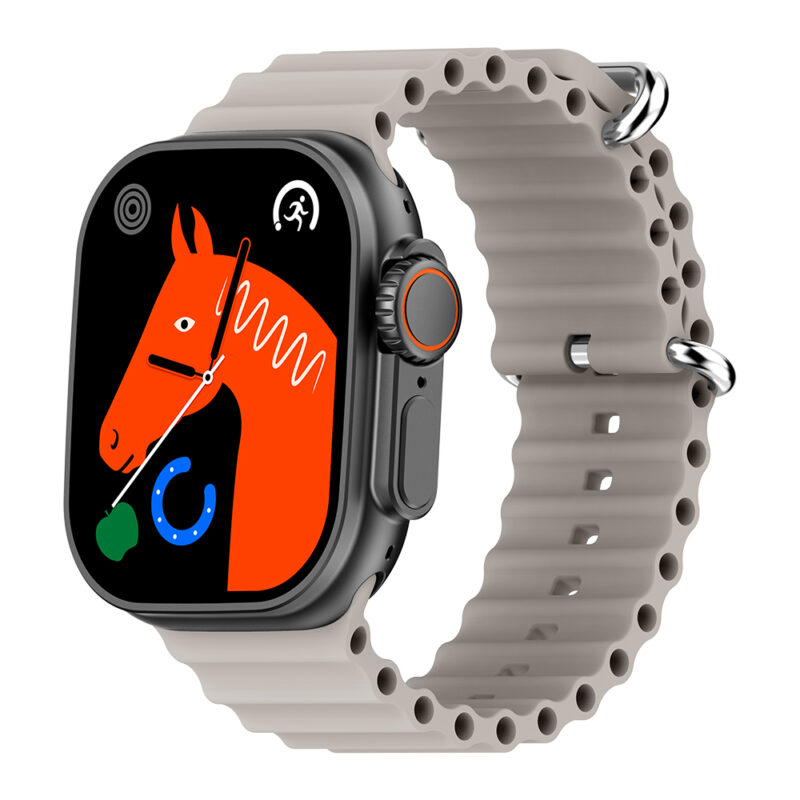 Relógio Smartwatch Zwear Zl90 Chamadas Bluetooth Cinza