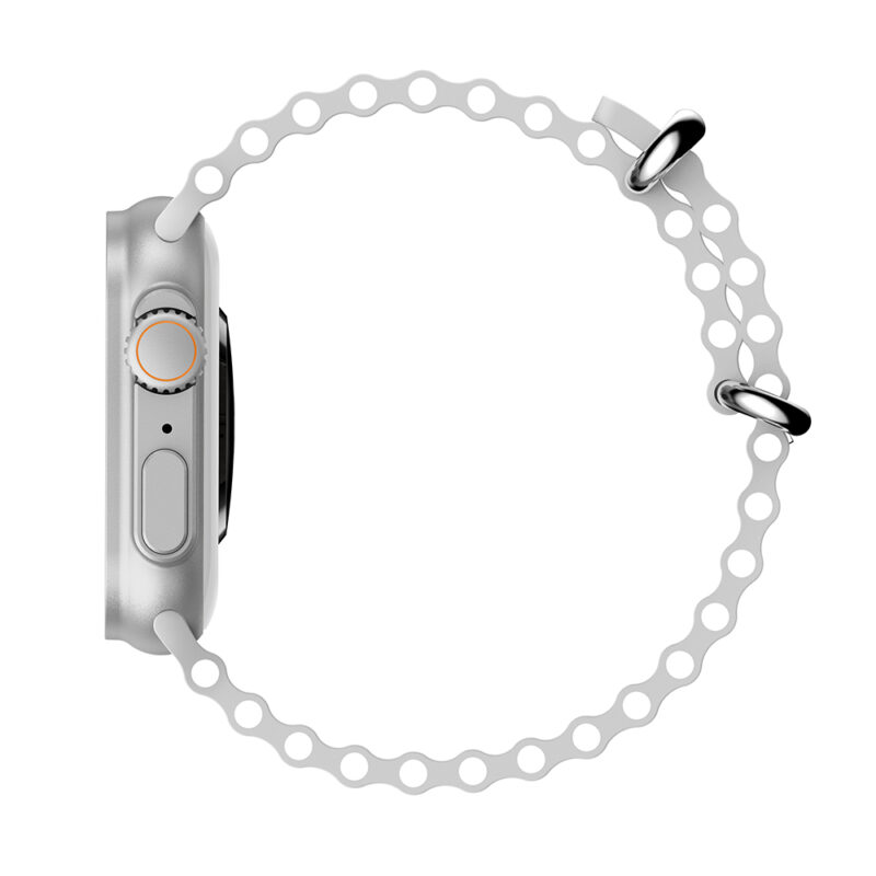 Relógio Smartwatch Zwear Zl65 Chamadas BT Cinza/Branco