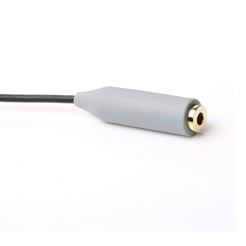 Adaptador Áudio Boya 3.5mm Trs pra Trrs MachoFêmea Preto