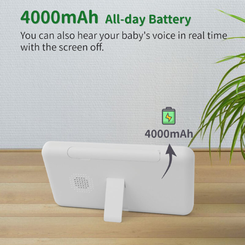 Babá Eletrônica Baby Monitor Câmera 2.4Ghz Tela 5.5 pol.