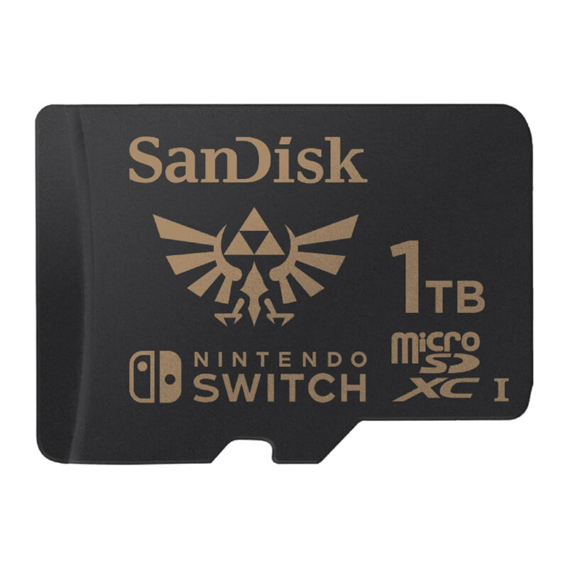 Cartão de Memória Sandisk 1Tb para Nintendo Switch Preto