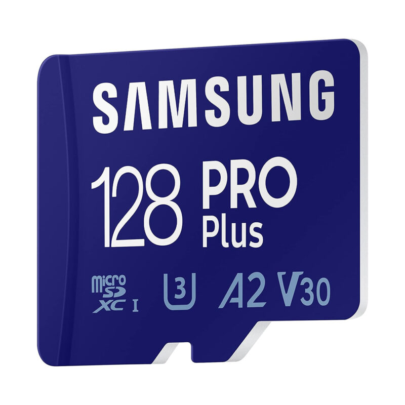 Cartão Memória Samsung 128gb MicroSd Pro Plus e Adap Usb