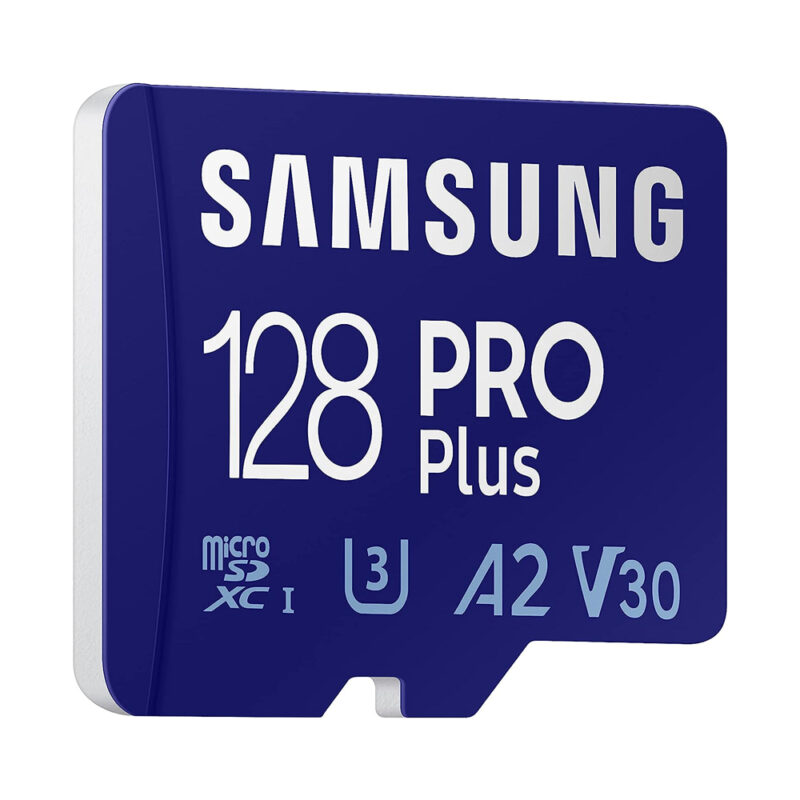 Cartão Memória Samsung 128gb MicroSd Pro Plus e Adap Usb