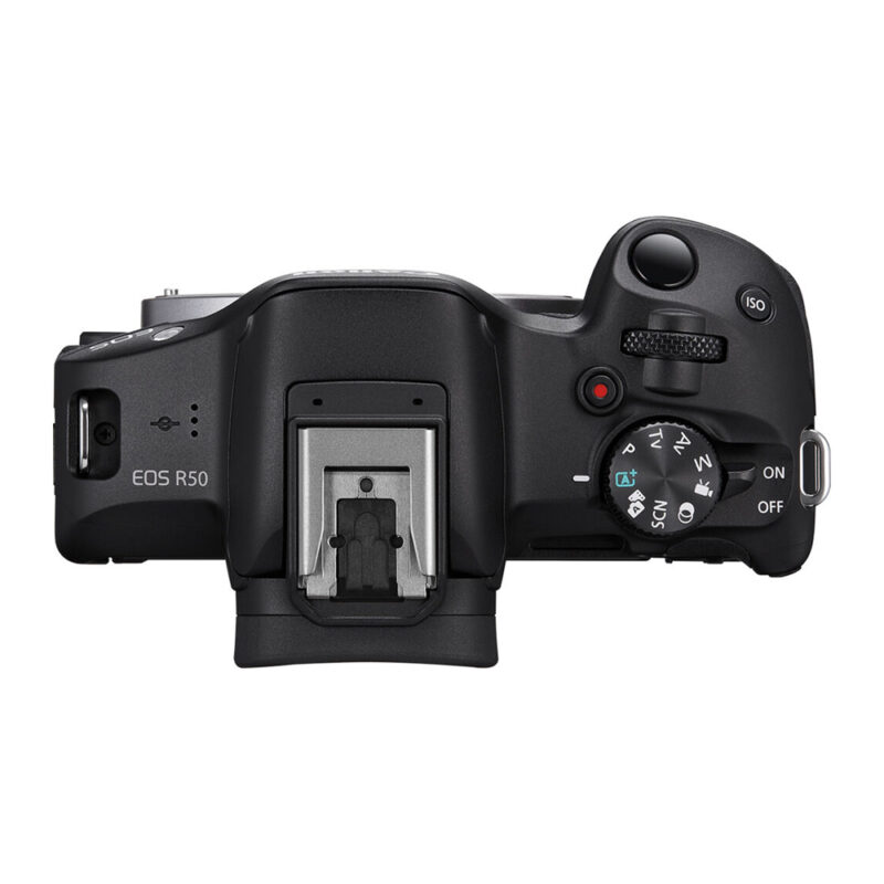 Câmera Fotográfica Canon Eos R50 Apenas Corpo Preto