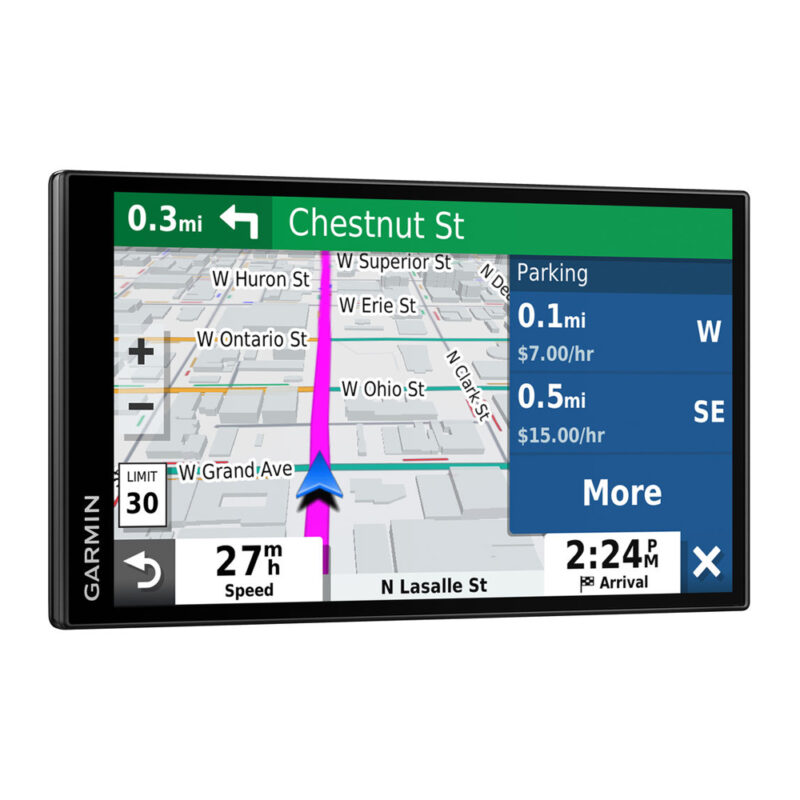 Garmin DriveSmart 65 Tráfego Navegação Tela 6.9pol Preto