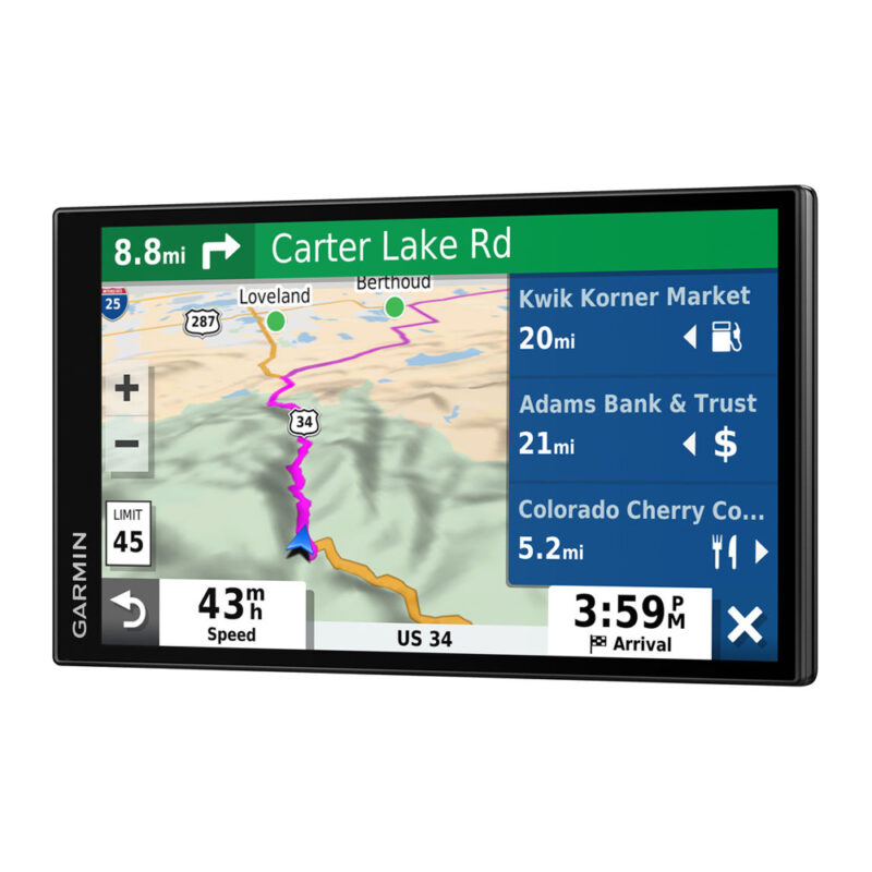 Garmin DriveSmart 65 Tráfego Navegação Tela 6.9pol Preto