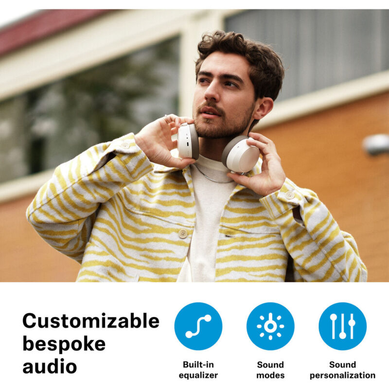 Fone Ouvido Sem Fio Sennheiser Momentum 4 BT 5.2 Branco