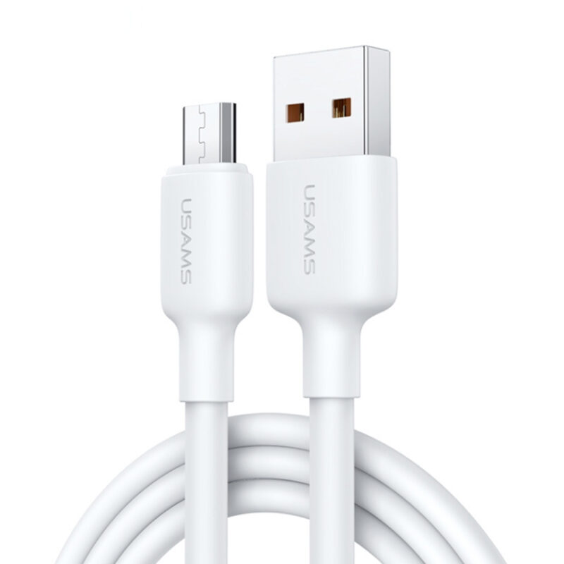 Cabo Usb Usams Usb A pra Micro Usb Máx 2A 3 Metro Branco