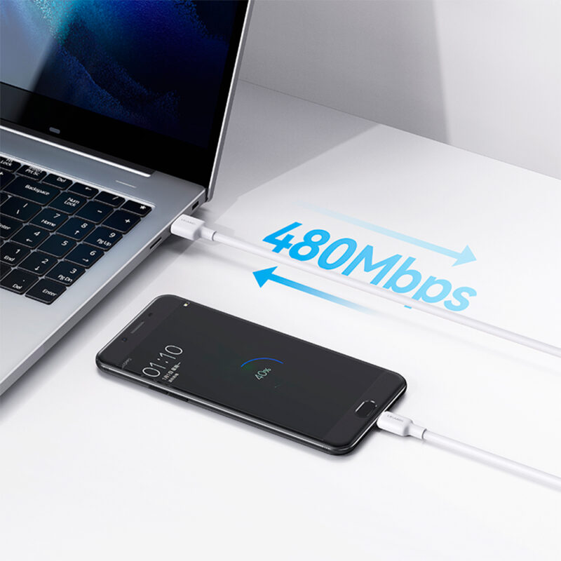 Cabo Usb Usams Usb A pra Micro Usb Máx 2A 3 Metro Branco