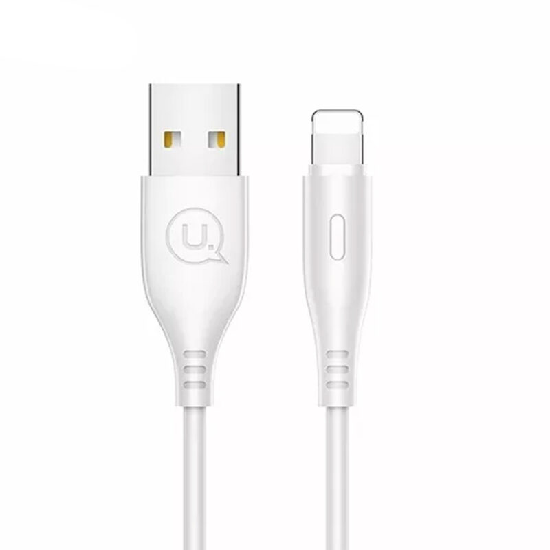Cabo Usb Usams Usb A pra Lightning Max. 2A 1Metro Branco