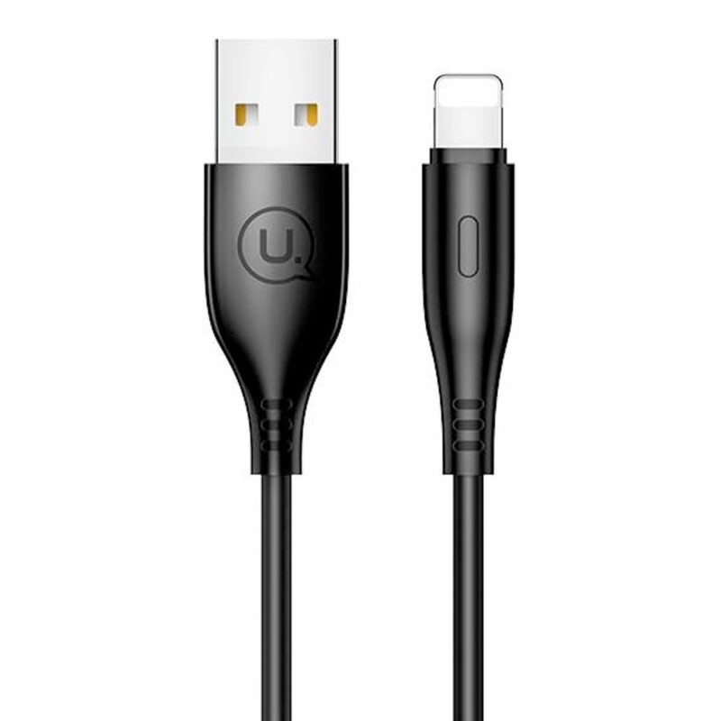 Cabo Usb Usams Usb A pra Lightning Max. 2A 1Metro Preto