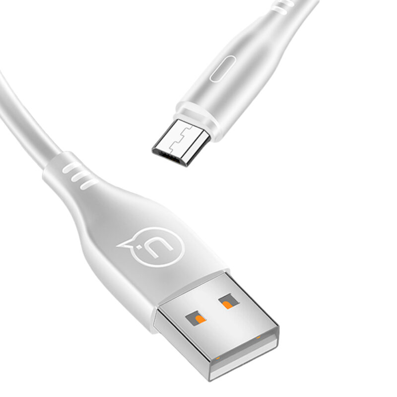 Cabo Usb Usams Usb A pra Micro Usb Max. 2A 1Metro Preto