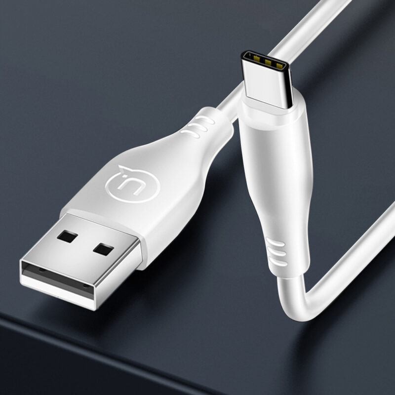 Cabo Usb Usams Usb Tipo C pra Tipo C Máx 2A 1Metro Preto